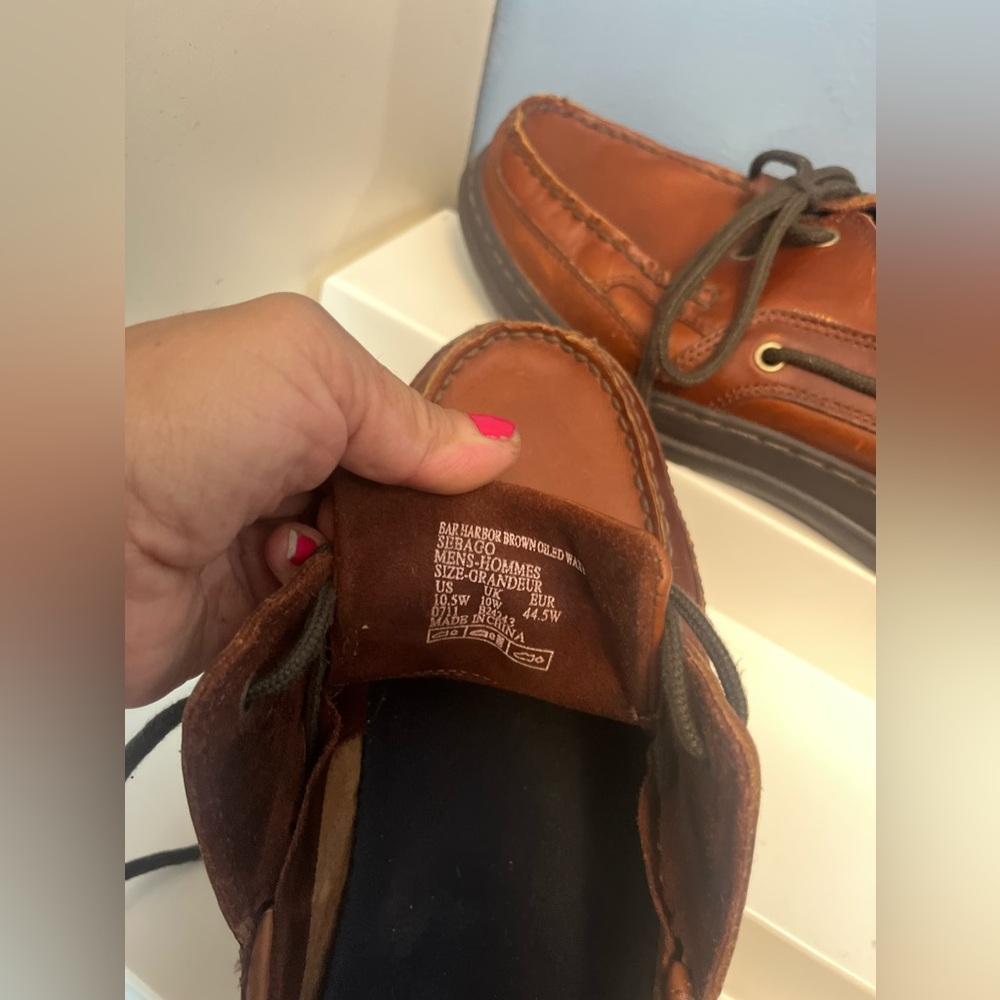 Sebago Men’s Brown Deck Shoes in Good Condition! - Picture 8 of 11